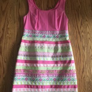 Lilly Pulitzer Ribbon Dress Size 6